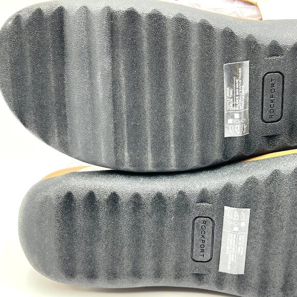 10W 10 WIDE WIDTH Rockport Ridge Sling White Jeweled Lasercut Sandals Shoes - Picture 10 of 13